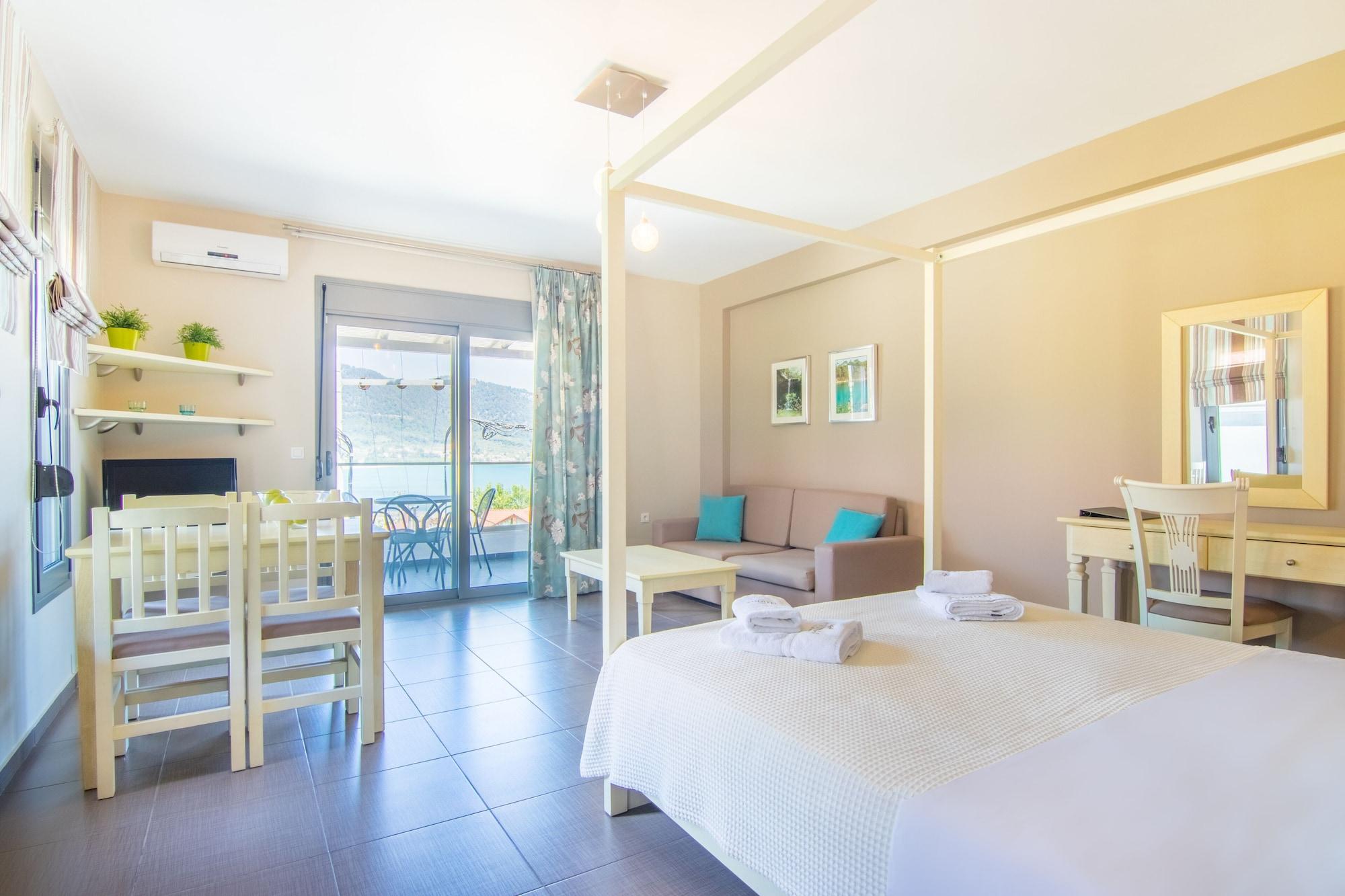Ntinas Villa With Sea View Skala Potamia  Buitenkant foto