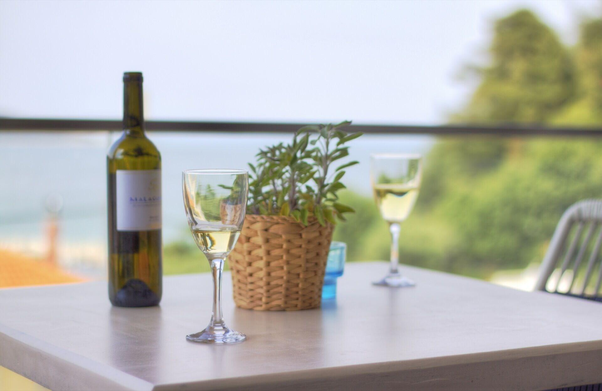 Ntinas Villa With Sea View Skala Potamia  Buitenkant foto