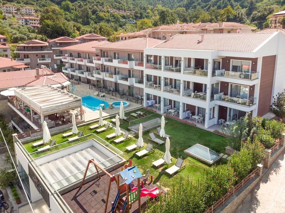 Ntinas Villa With Sea View Skala Potamia  Buitenkant foto