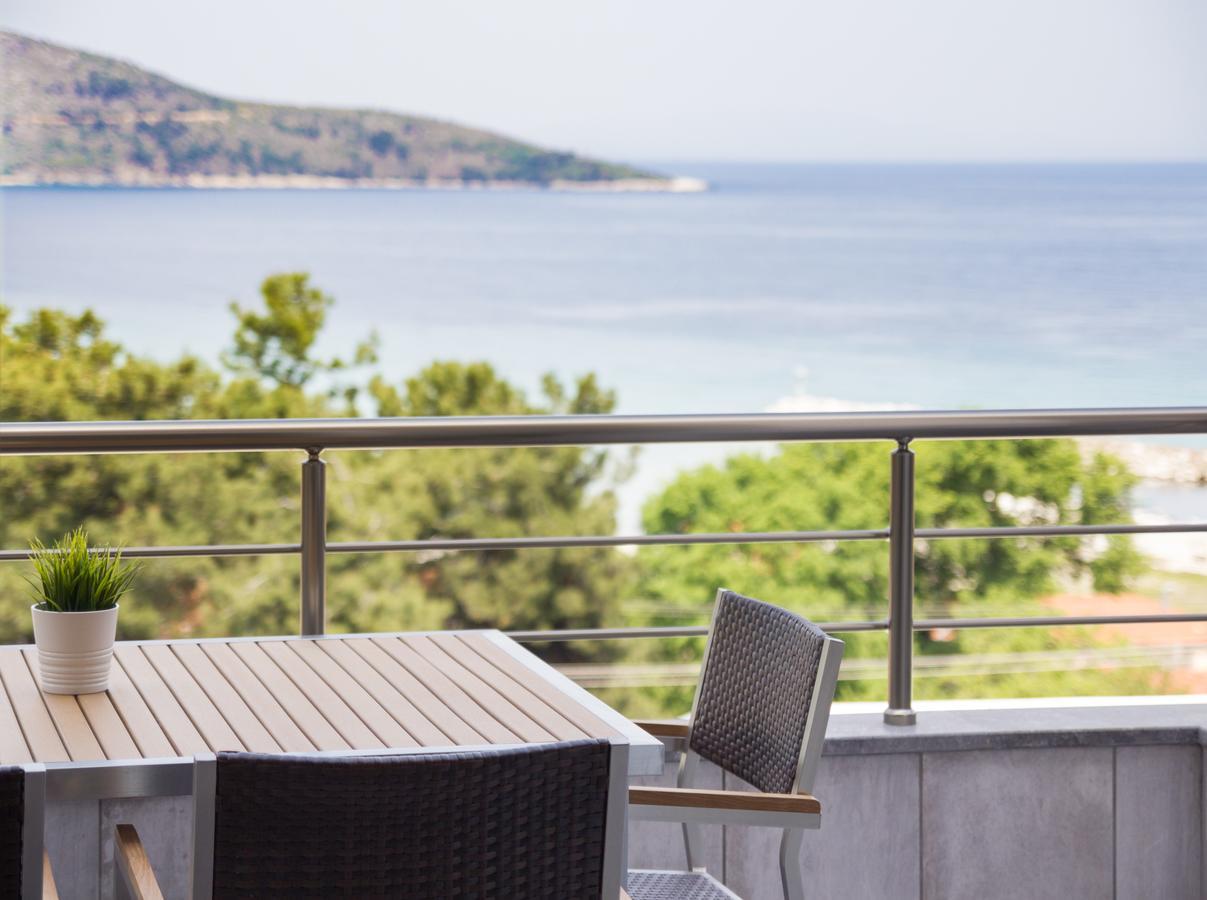 Ntinas Villa With Sea View Skala Potamia  Buitenkant foto