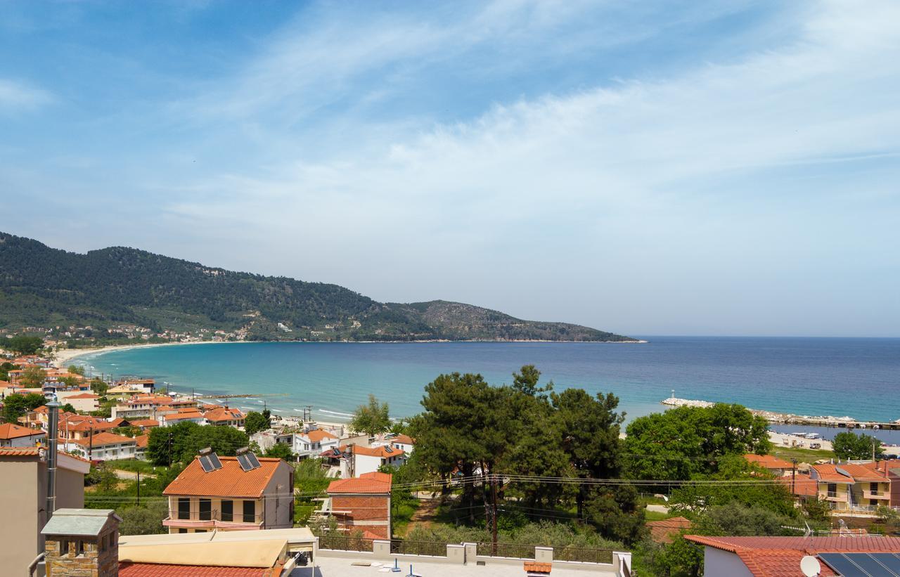 Ntinas Villa With Sea View Skala Potamia  Buitenkant foto