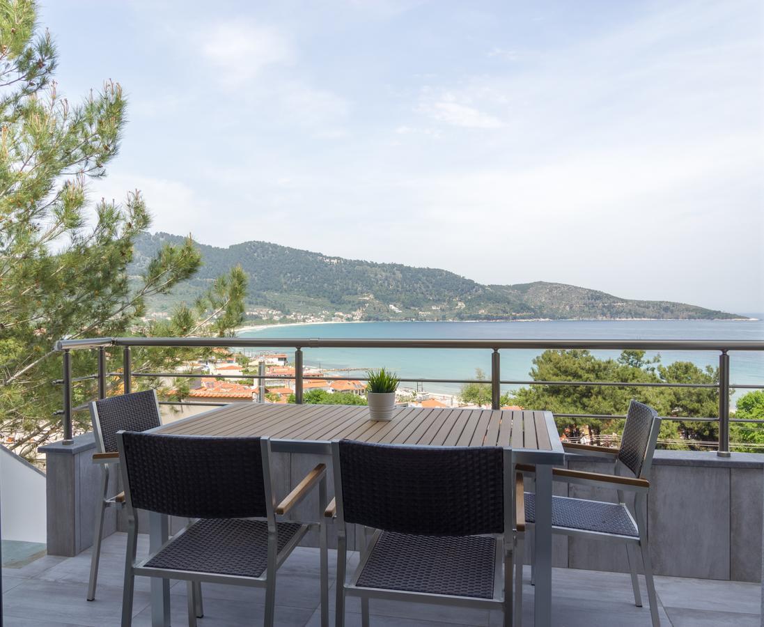 Ntinas Villa With Sea View Skala Potamia  Buitenkant foto