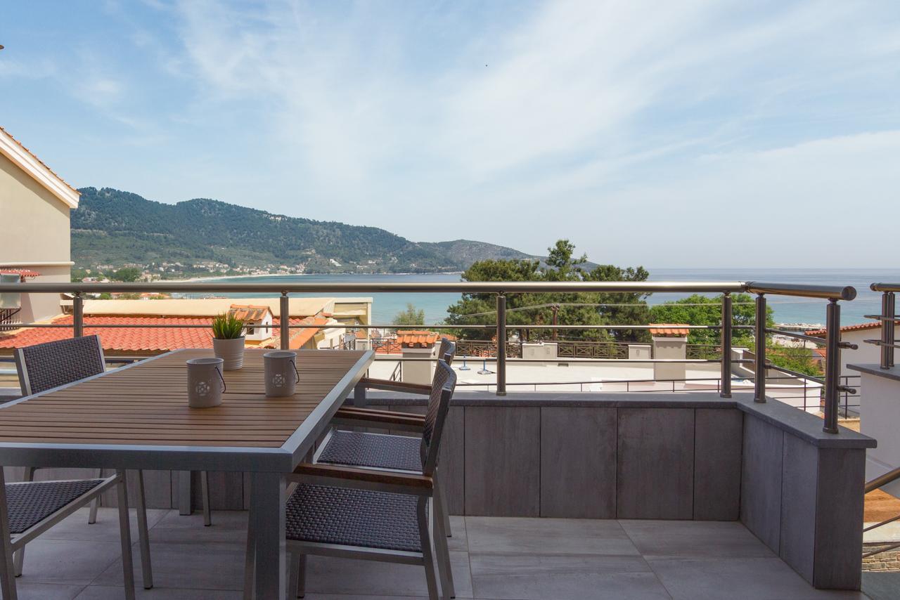 Ntinas Villa With Sea View Skala Potamia  Buitenkant foto